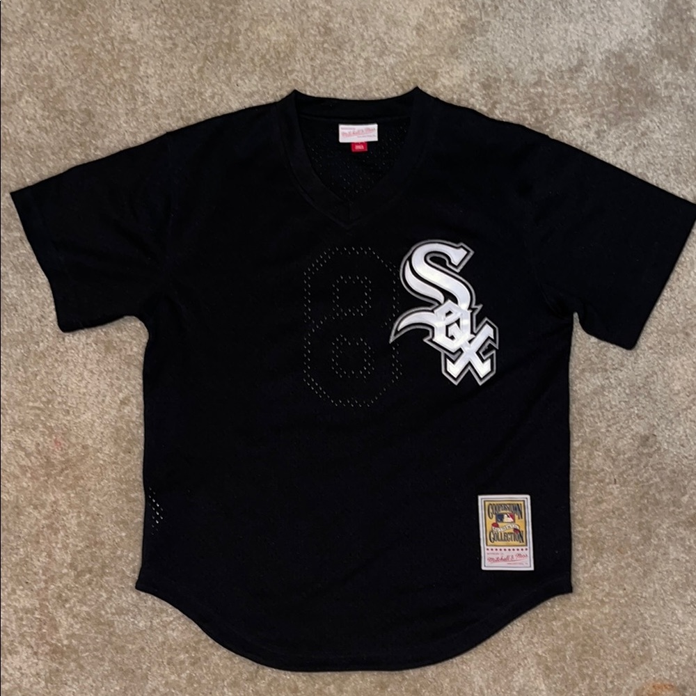 Mitchell & Ness Chicago White Sox 8 Bo Jackson Cooperstown Collection Jersey